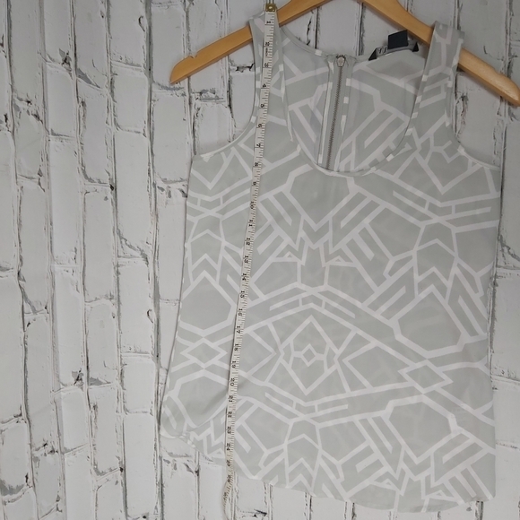 A/X Armani Exchange Geometrical Print Top - Picture 7 of 8